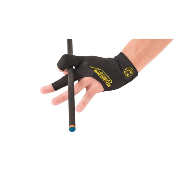 GUANTE PREDATOR NEGRO LOGO AMARILLO MANO DERECHA - Imagen 2