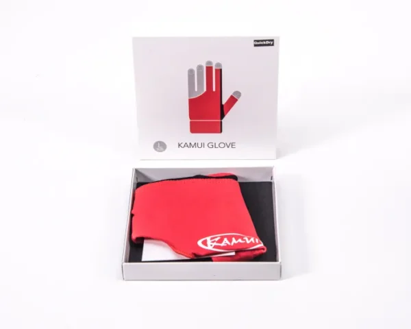 GUANTE KAMUI QUICK DRY ROJO - Imagen 2